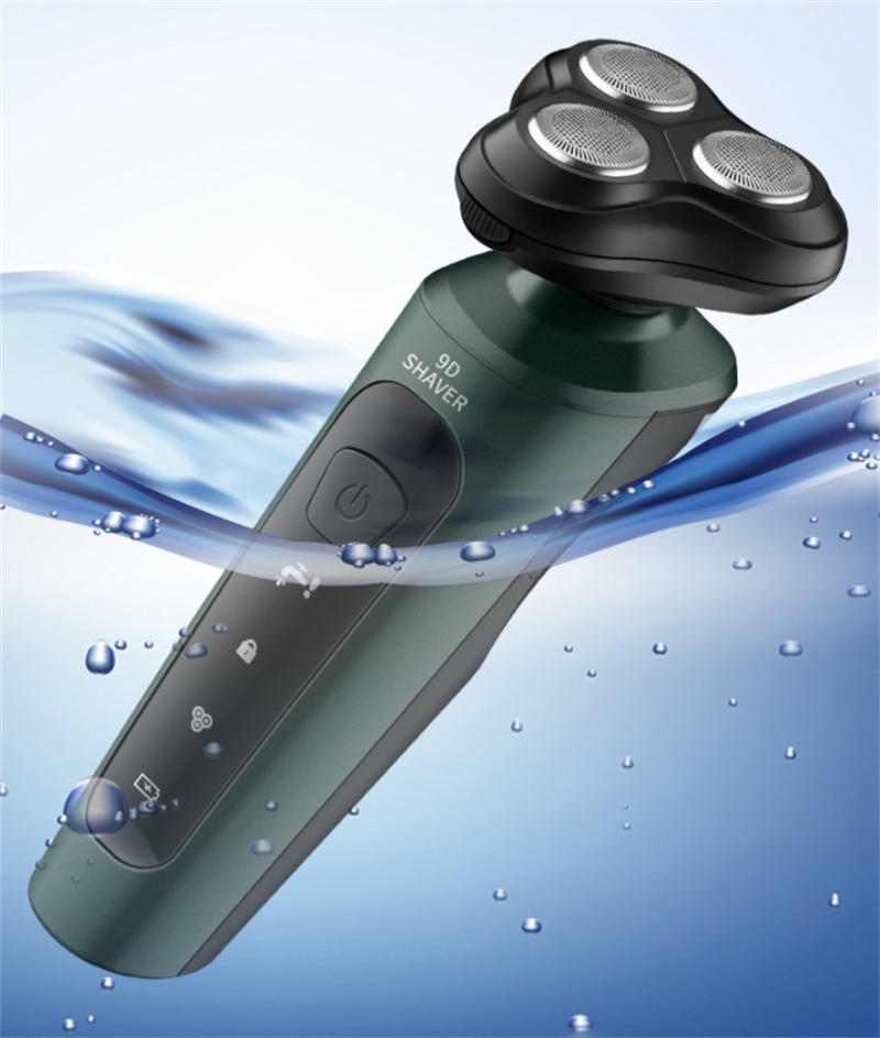 9D Shaver. Eletrisk barbermaskin