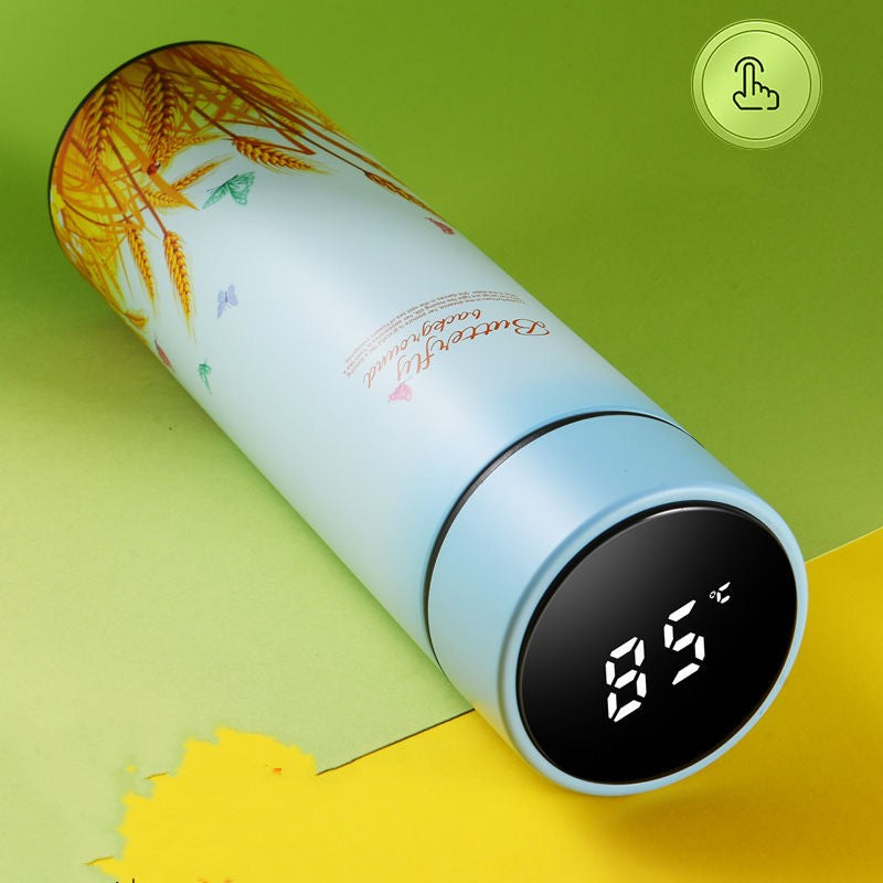 Termosflaske med temperaturdisplay